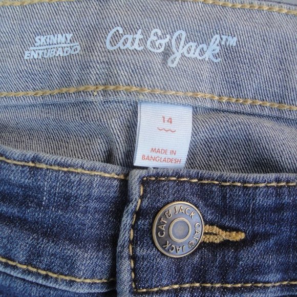 Cat and Jack Jeans Skinny Size 14 - Picture 4 of 8